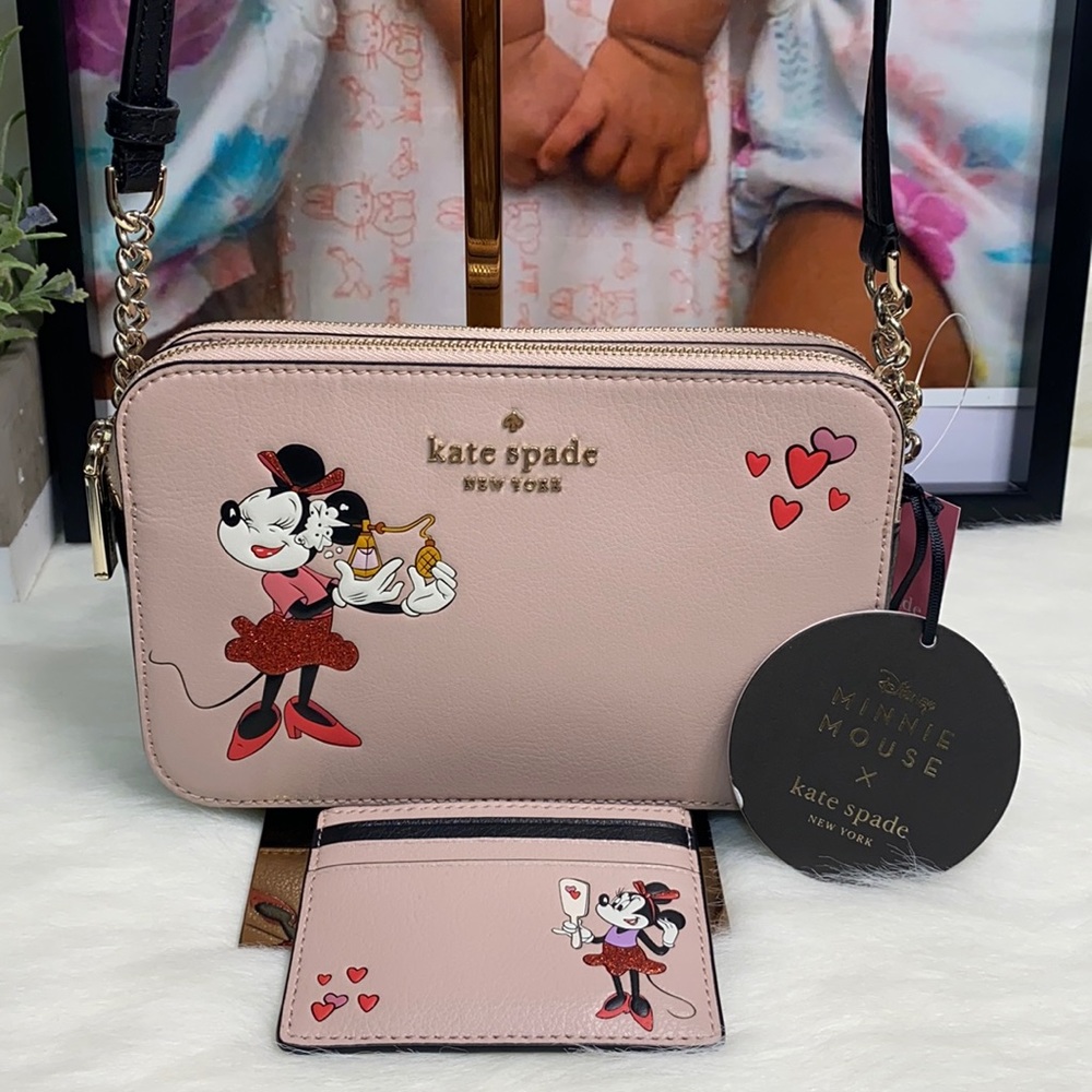 Kate spade minnie double zip with cardholder